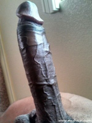Photo of a black man with a big cock