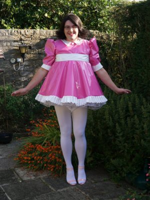 A photo of a Sissy in Pink