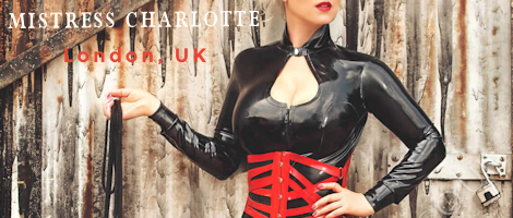 A Photo and link to Busty Mistress Charlotte based in London, UK